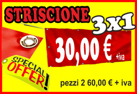 striscioni in pvc