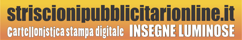 stampa striscioni online
